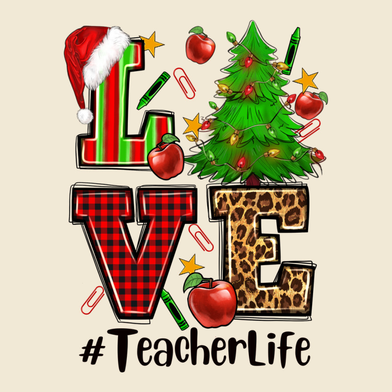 Love Teacher Life Christmas Premium Tee by CowGirlArtShop | Teevron