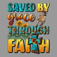 Saved By Grace Through Faith Vintage Hoodie | Teevron