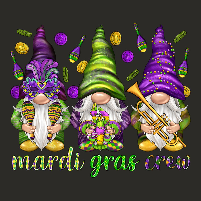 Mardi Gras Crew With Gnomies Heavy Core Tee by HowdyJamesFarm | Teevron