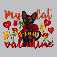 My Cat Is My Valentine Valentine's Day Long Sleeve Tee | Teevron