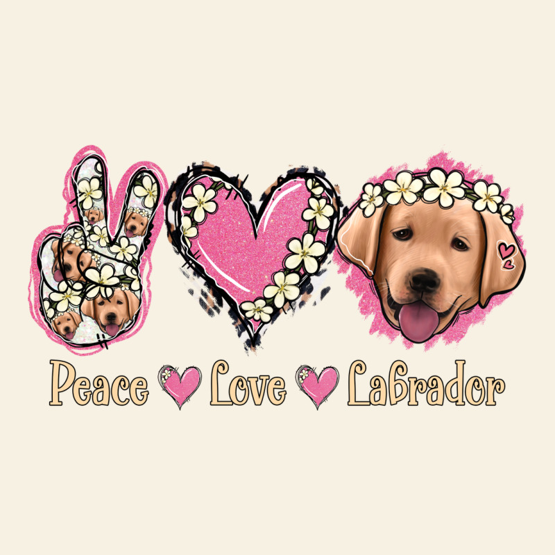 Peace Love Labrador Vintage Tee by Jasminsmagicworld | Teevron