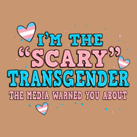 Im Scary Transgender The Media Warned You About Heavyweight Hoodie | Teevron