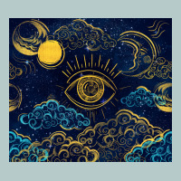 Evil Eye Moon Heavy Core Tee | Teevron