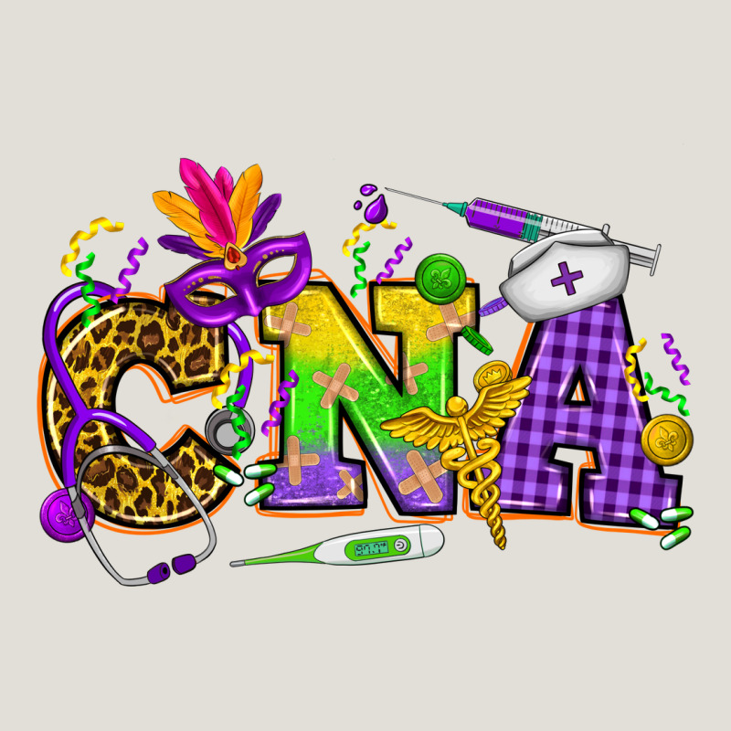 Mardi Gras Cna Nurse Heavy Core Tee by HowdyJamesFarm | Teevron