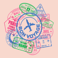 Bon Voyage Travel Stamp T Shirt Urban Hoodie | Teevron
