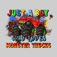 Just A Boy Who Loves Monster Trucks Premium Sweatshirt | Teevron
