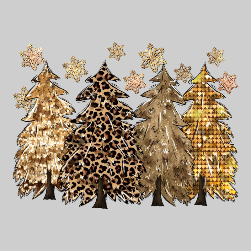 Merry Christmas Leopard Trees Premium Tee by CowGirlArtShop | Teevron