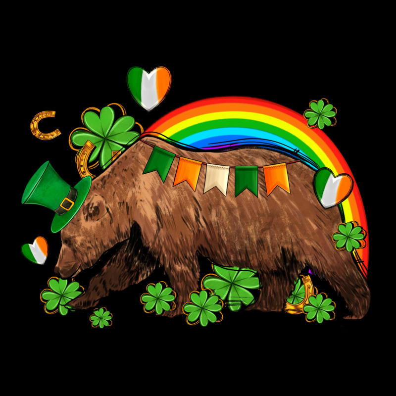 St Patricks Bear Ado Heavyweight Sweatshirt by AdoDesignShop | Teevron