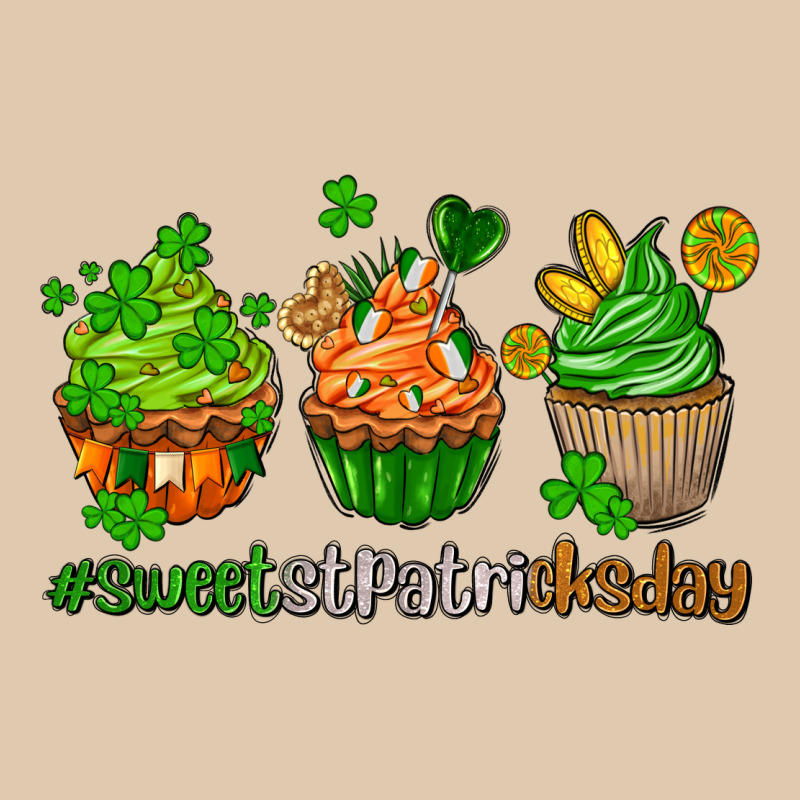 Sweet St Patricks Day Cupcake Heavyweight Sweatshirt by AdoDesignShop | Teevron