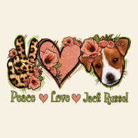 Peace Love Jack Russel Vintage Tee | Teevron