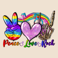 Peace Love Rock Urban Heavy Tee | Teevron