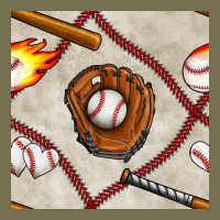 Baseball Glove And Bat Seamless Pattern Vintage Hoodie | Teevron