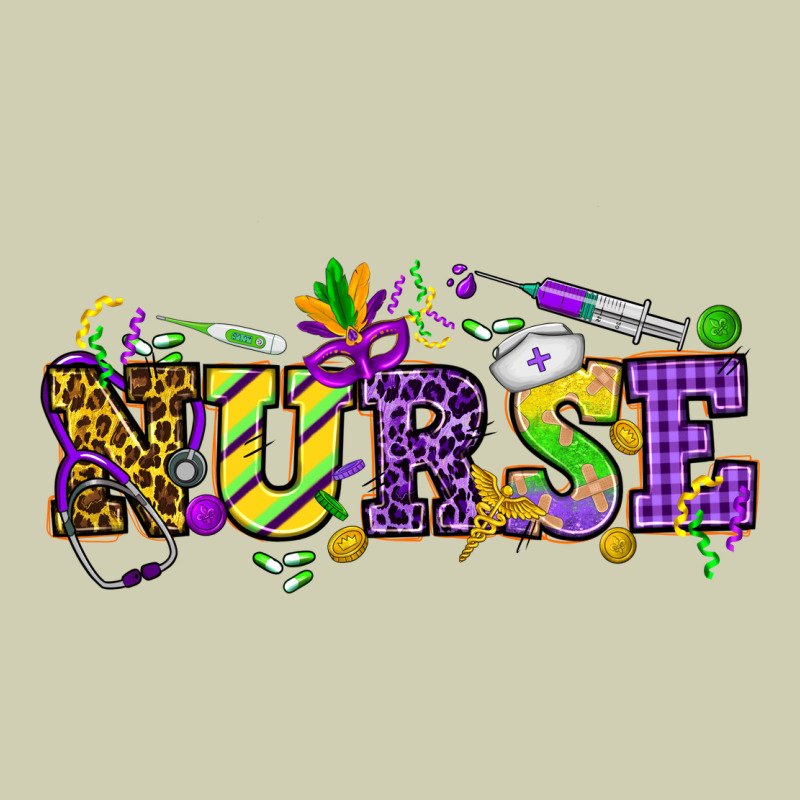 Mardi Gras Day Nurse Heavy Core Tee by HowdyJamesFarm | Teevron