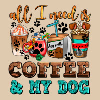 All I Need Is Coffee And My Dog Heavyweight Sweatshirt | Teevron