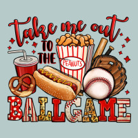 Take Me Out To The Ball Game Baseball Heavy Core Tee | Teevron