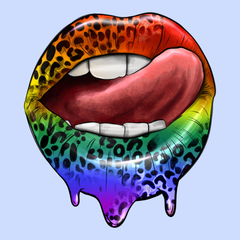 Rainbow Lips Pride Urban Heavy Tee by FaDigitalArtStudio | Teevron