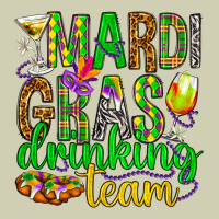 Mardi Gras Drinking Team Heavy Core Tee | Teevron