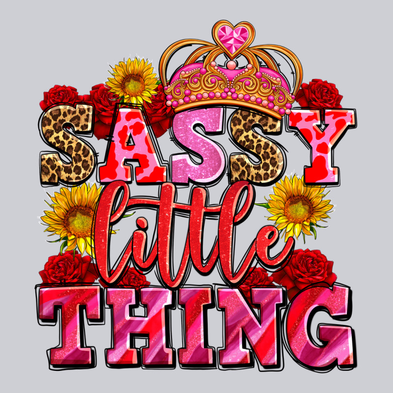 Sassy Little Thing With Crown Heavyweight Sweatshirt by AdoDesignShop | Teevron