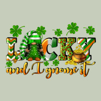 Lucky And I Gnome It St. Patrick's Day Ladies Tee | Teevron