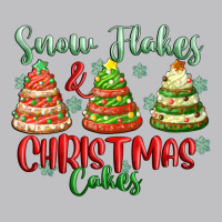 Snow Flakes And Christmas Cakes Long Sleeve Tee | Teevron
