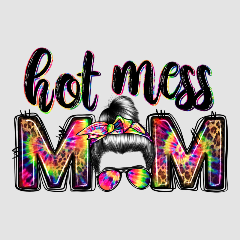Hot Mess Mom Messy Bun Premium Sweatshirt by JahusDesignShop | Teevron