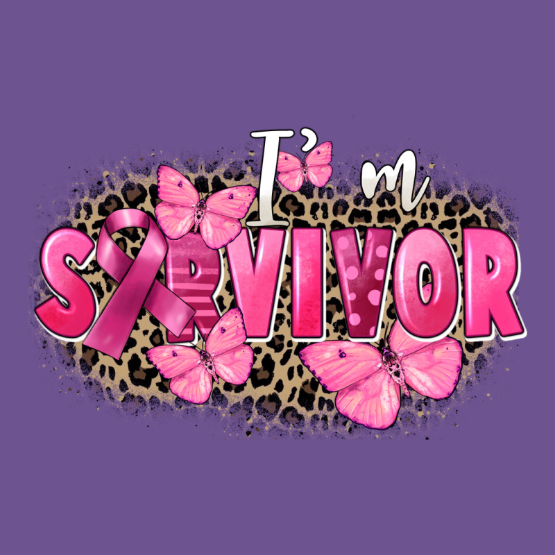 I' M Survivor Breast Cancer Vintage Tee by FaDigitalArtStudio | Teevron