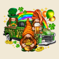 St. Patrick's Day Gnomies With Truck Ladies Tee | Teevron