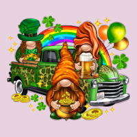 St. Patrick's Day Gnomies With Truck Ladies Tee | Teevron