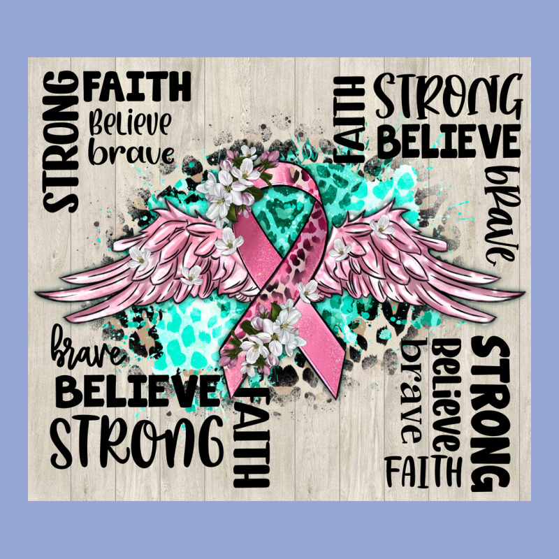 Cancer Ribbon With Angel Wings Classic Tee by CowGirlArtShop | Teevron