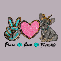 Peace Love Frenchie Vintage Tee | Teevron