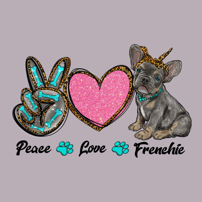 Peace Love Frenchie Vintage Tee by RanaPortraitStore | Teevron