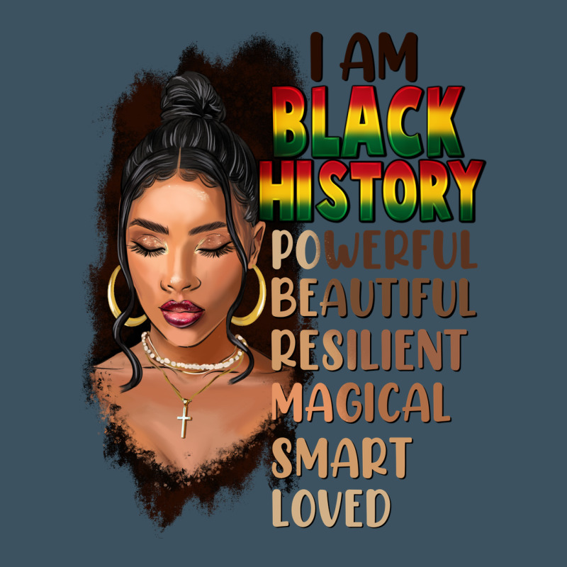 I Am Black History Black Girl Urban Heavy Tee by FaDigitalArtStudio | Teevron