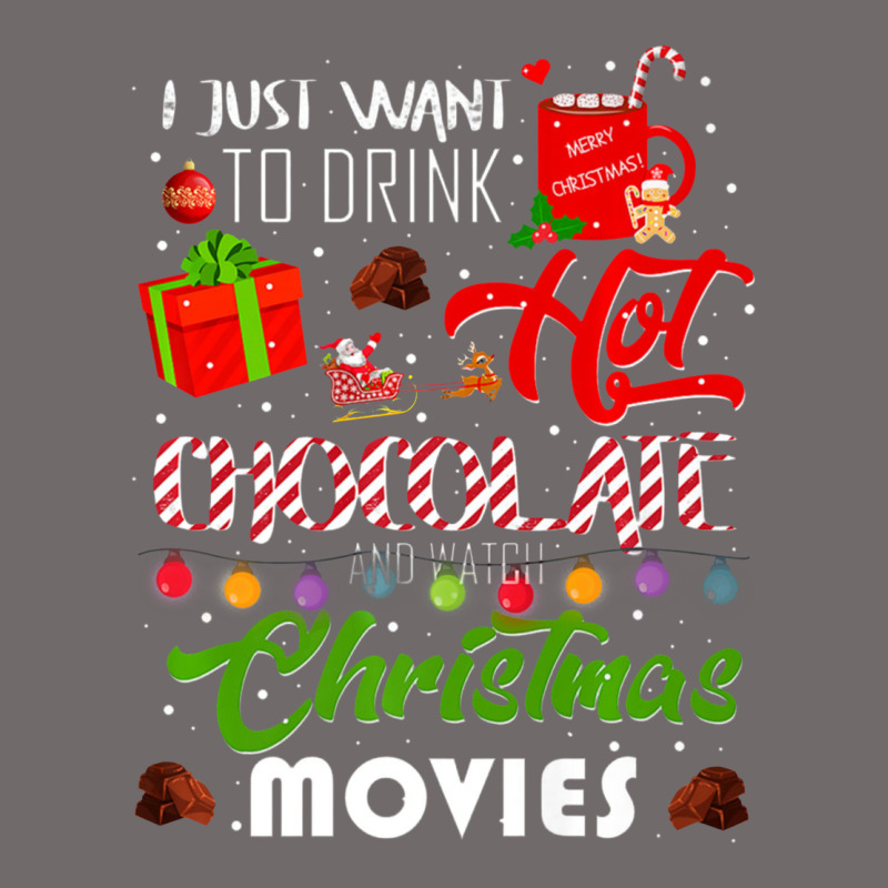 I Just Want To Drink Hot Chocolate Watch Christmas Movies Premium Urban Hoodie by baoMotion | Teevron
