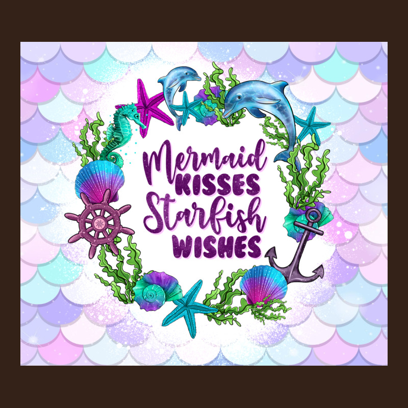 Mermaid Kisses Starfish Wishes Heavy Core Tee by TumblerDesignByShophia | Teevron