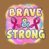 Brave And Strong Cancer Vintage Tee | Teevron