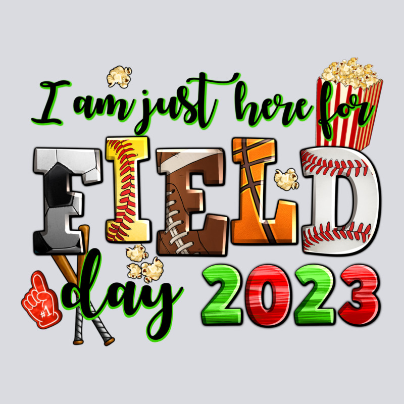 I Am Just Here For Field Day 2023 Zipper Hoodie by AdoDesignShop | Teevron