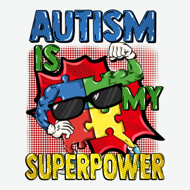 Autism Is My Superpower Autism Awareness Day Urban Heavy Tee by FaDigitalArtStudio | Teevron