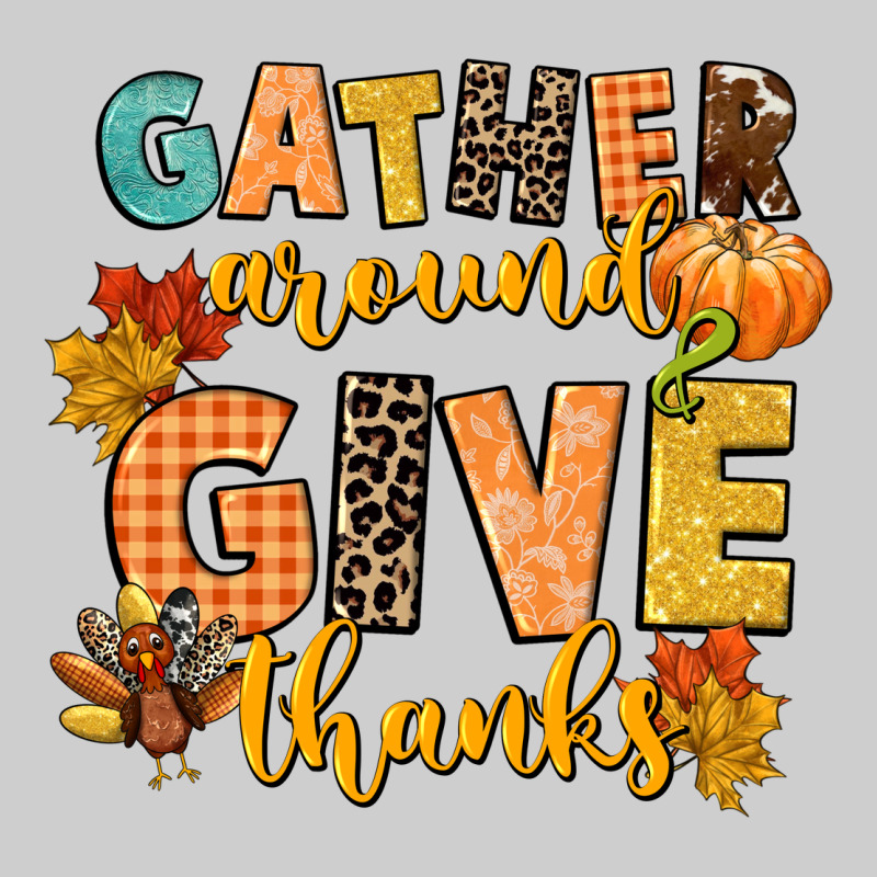 Gather Around And Give Thanks Premium Tee by CowGirlArtShop | Teevron