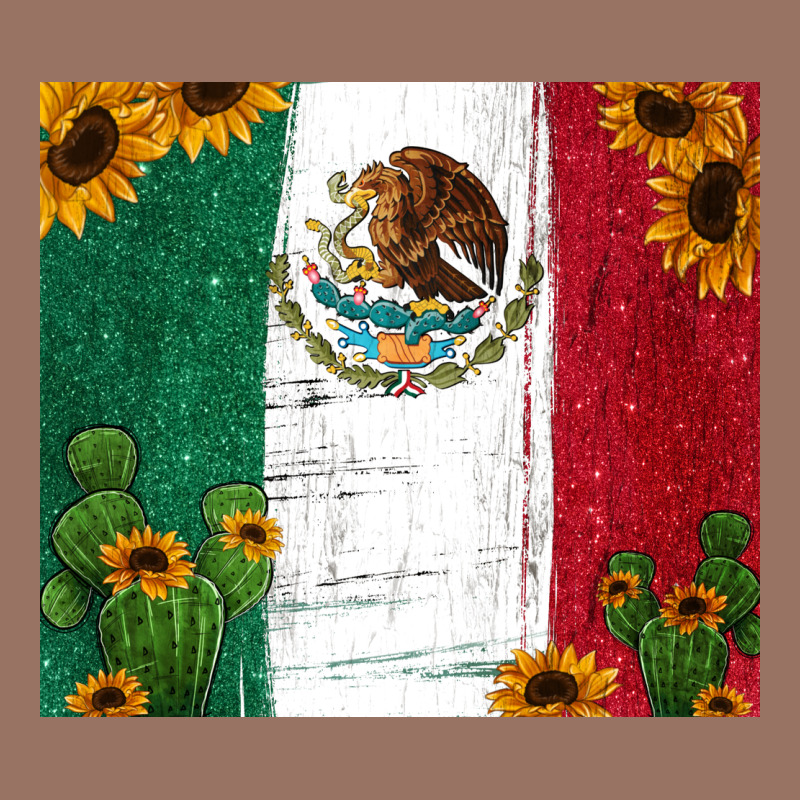 Cactus Sunflower Mexican Flag Z Premium Hoodie by Jasminsmagicworld | Teevron