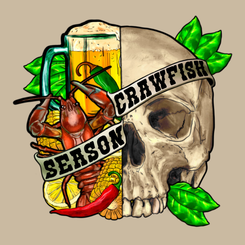 Skull Crawfish Season Long Sleeve Tee by FaDigitalArtStudio | Teevron