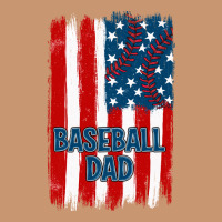 Baseball Dad American Flag Heavyweight Hoodie | Teevron