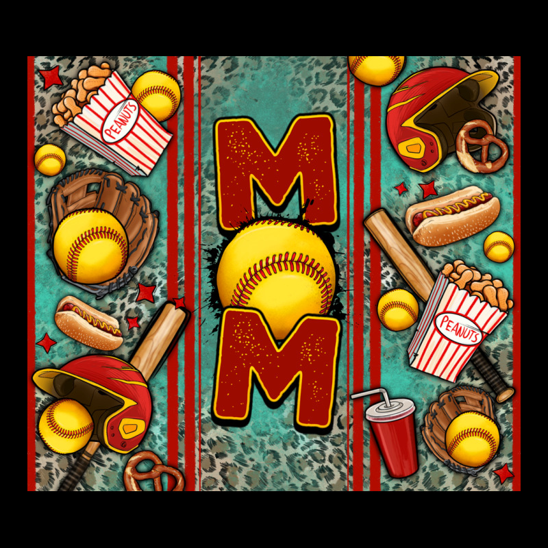Softball Mom Heavy Core Tee by Jasminsmagicworld | Teevron