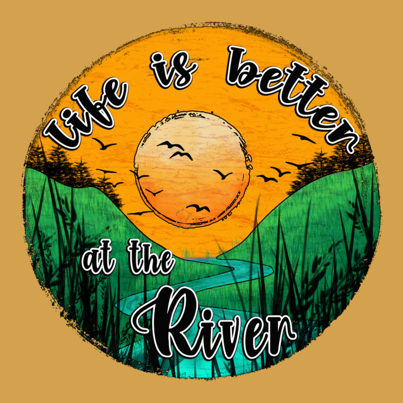 Life Is Better At The River Urban Hoodie by JahusDesignShop | Teevron