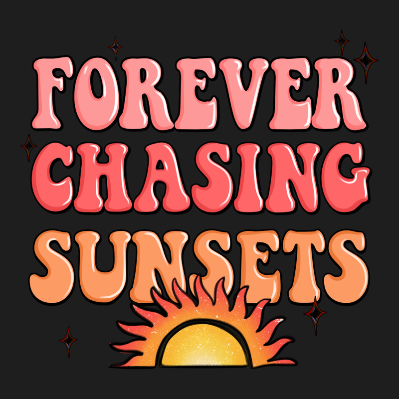 Forever Chasing Sunsets Heavyweight Hoodie by JahusDesignShop | Teevron