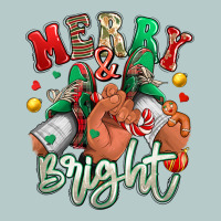 Merry And Bright Black Man Sneakers Heavy Core Tee | Teevron