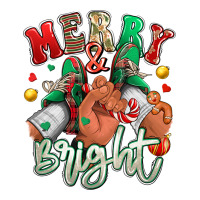 merry and bright black man sneakers | Teevron