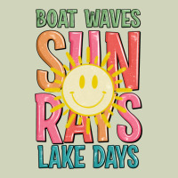 Boat Waves Sun Rays Lake Days Heavyweight Hoodie | Teevron