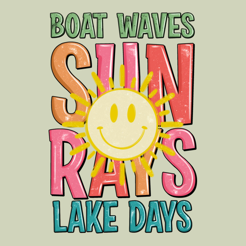 Boat Waves Sun Rays Lake Days Heavyweight Hoodie by JahusDesignShop | Teevron
