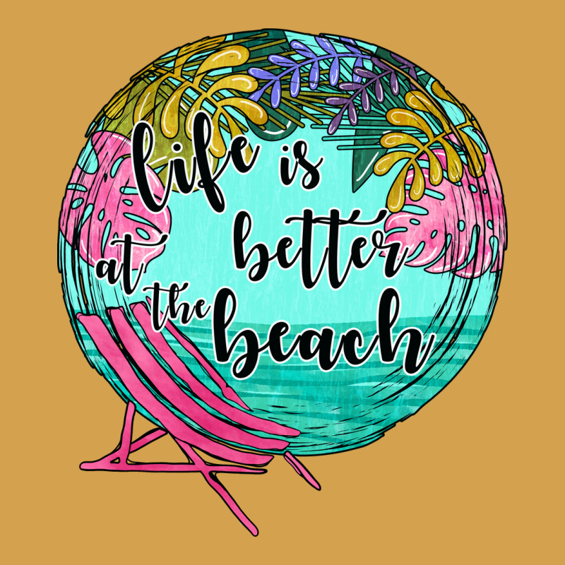 Life Is Better At The Beach Urban Hoodie by JahusDesignShop | Teevron