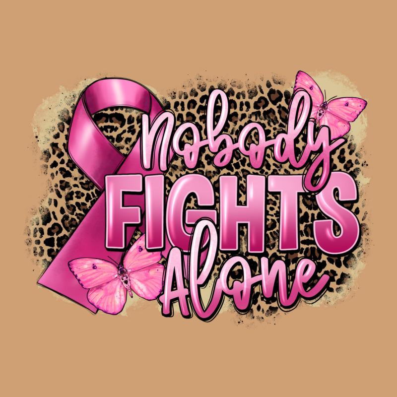 Nobody Fights Alone Cancer Vintage Tee by FaDigitalArtStudio | Teevron